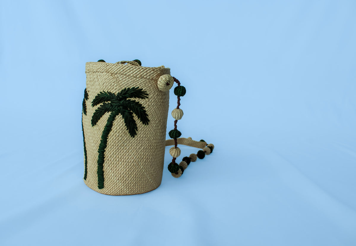 Mochila Palmera Bordada