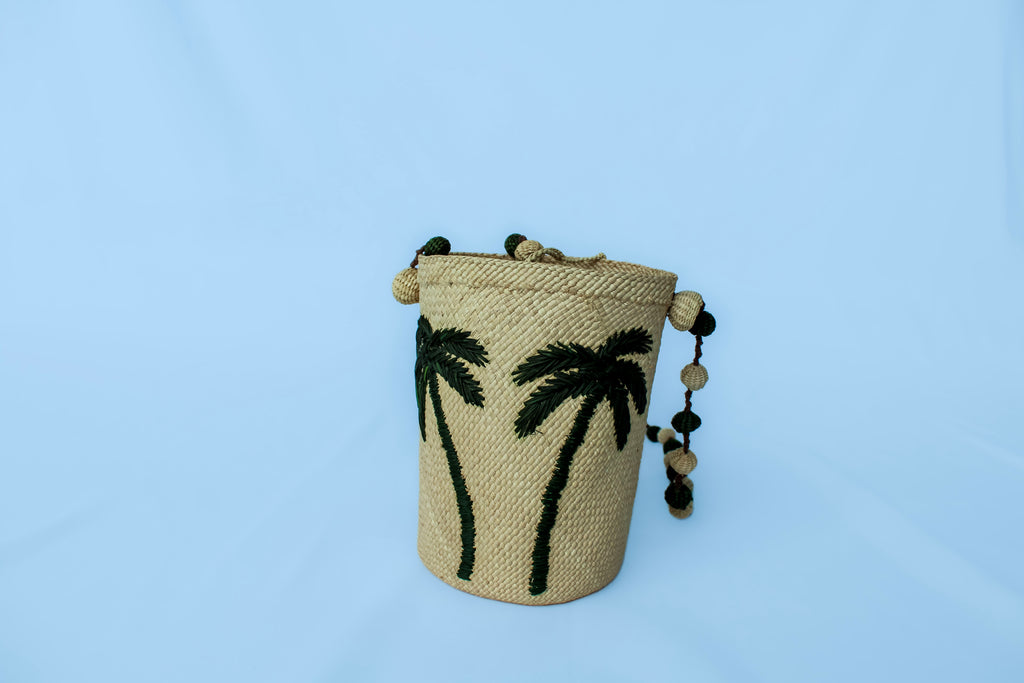 Mochila Palmera Bordada