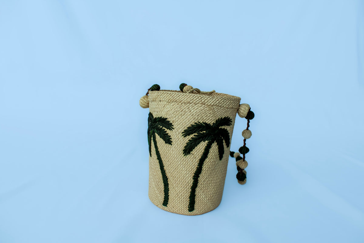 Mochila Palmera Bordada