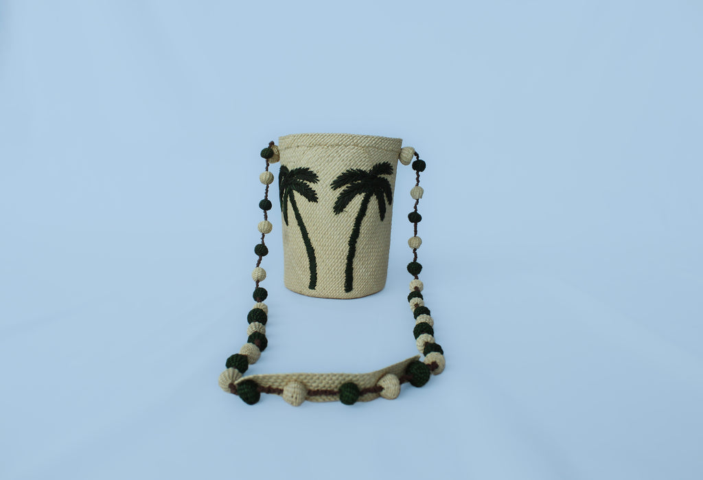 Mochila Palmera Bordada
