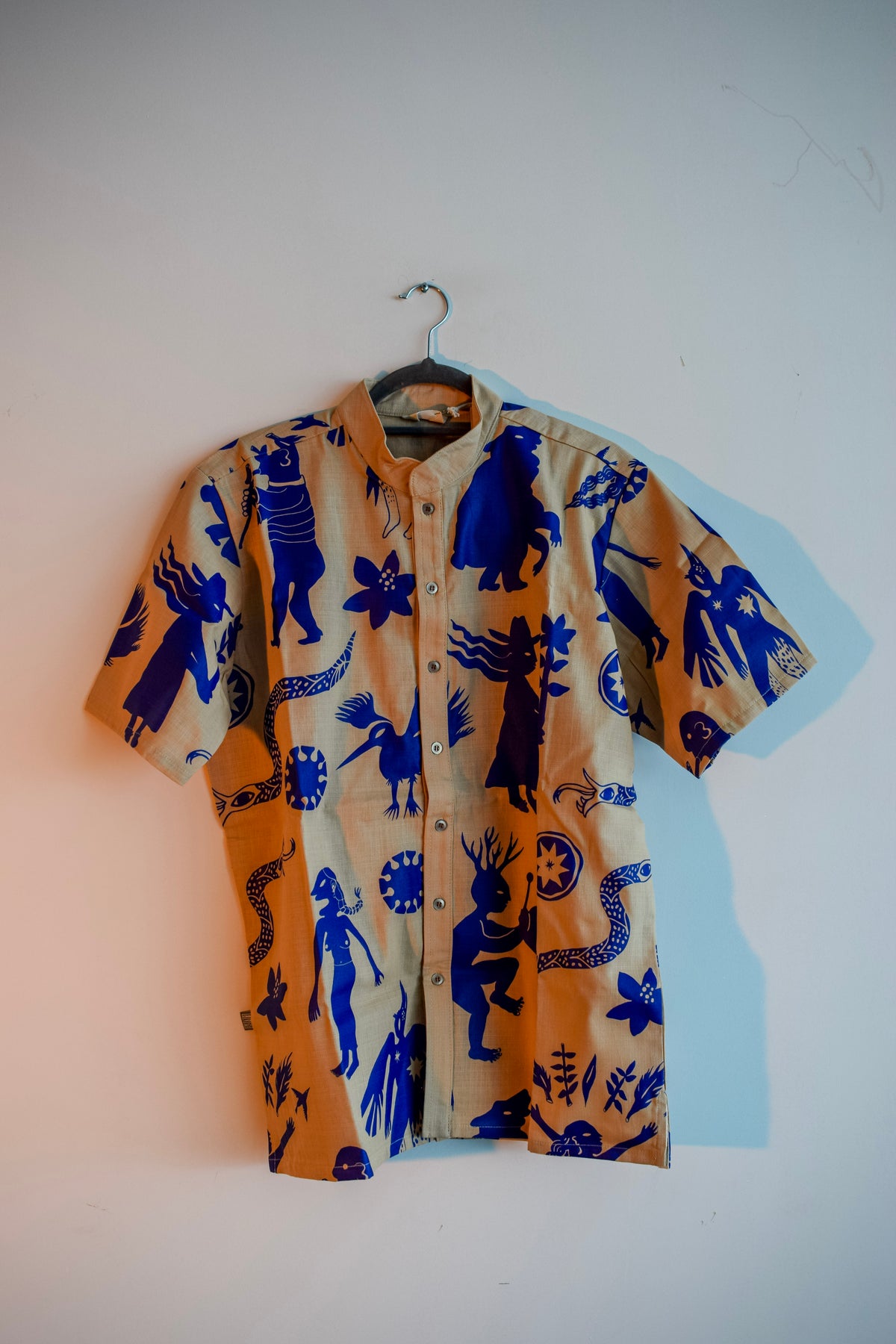 Camisa Beige – Tierra Azul