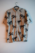 Camisa Chino – Caballos Negro