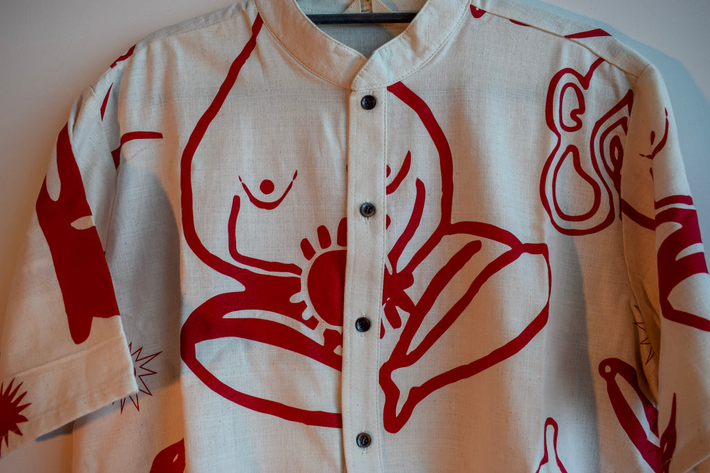 Camisa Natural – Fertilidad Vino